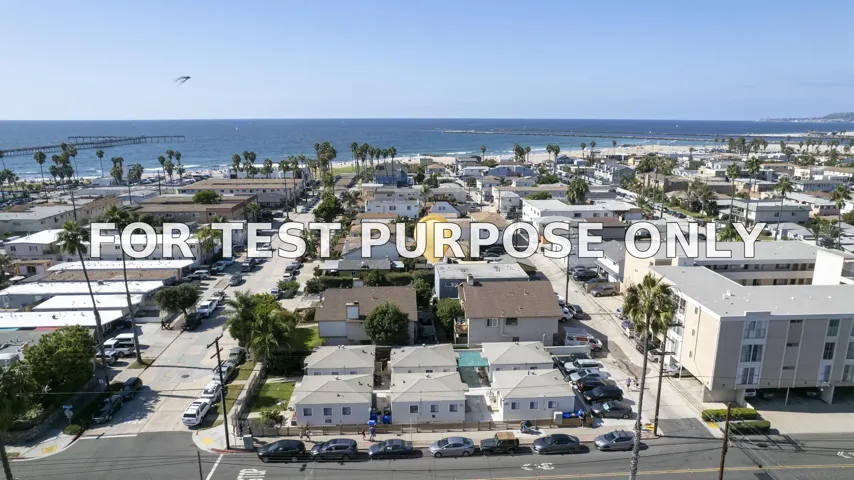 Demo/Test Data 5018 – 5022 Saratoga, San Diego, Ca 92107