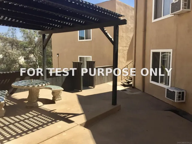 Demo/Test Data 8230 Lemon Grove Way, Lemon Grove, Ca 91945