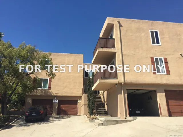 Demo/Test Data 8230 Lemon Grove Way, Lemon Grove, Ca 91945