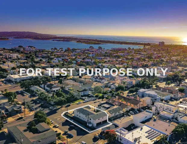 Demo/Test Data 1478 Hornblend St, San Diego, Ca 92109