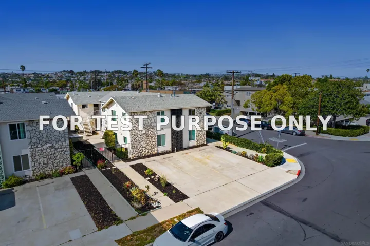 Demo/Test Data 1478 Hornblend St, San Diego, Ca 92109
