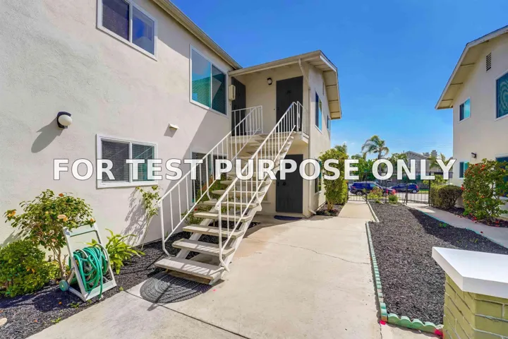 Demo/Test Data 1478 Hornblend St, San Diego, Ca 92109