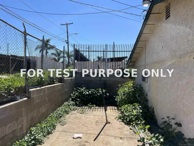 Demo/Test Data 729-731 Grand Ave, Spring Valley, Ca 91977