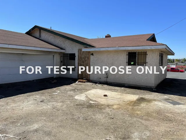 Demo/Test Data 729-731 Grand Ave, Spring Valley, Ca 91977