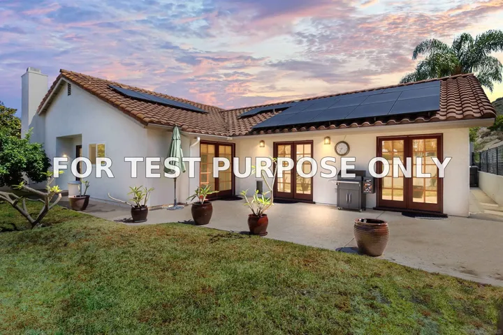 Demo/Test Data 11169 S Morning Creek Dr, San Diego, Ca 92128