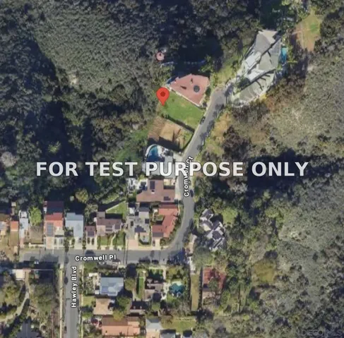 Demo/Test Data 5252 Cromwell Ct Unit 6, San Diego, Ca 92116