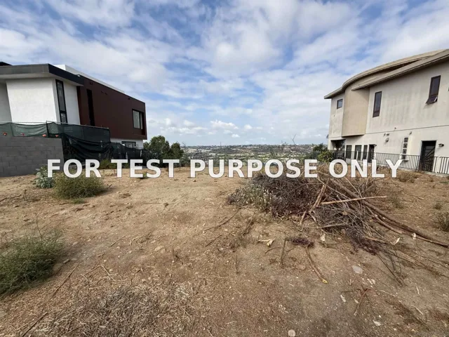 Demo/Test Data 5252 Cromwell Ct Unit 6, San Diego, Ca 92116