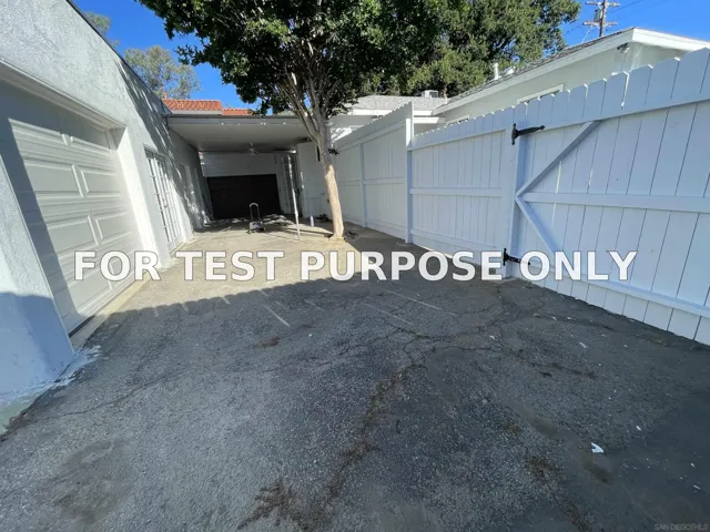 Demo/Test Data 608 Palisade Street, Pasadena, Ca 91103
