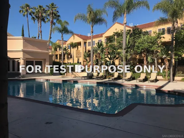 Demo/Test Data 3929 Nobel Dr Unit 91, San Diego, Ca 92122