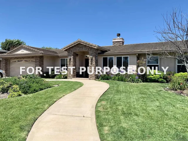 Demo/Test Data 3546 Addison St, San Diego, Ca 92106