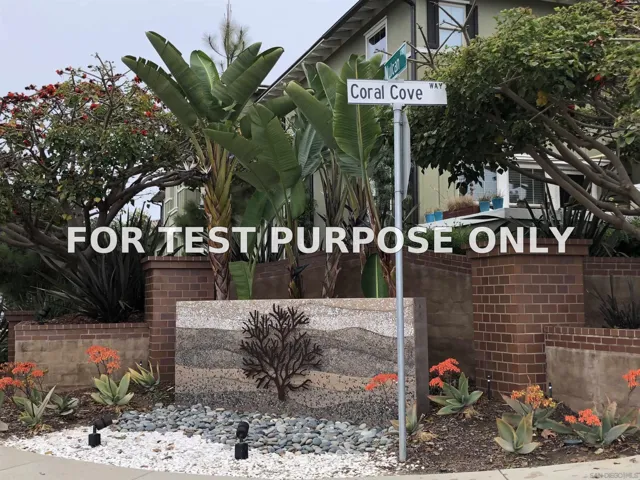 Demo/Test Data 195 Stonesteps, Encinitas, Ca 92024