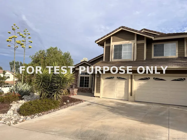 Demo/Test Data 40622 Kona Court, Murrieta, Ca 92562