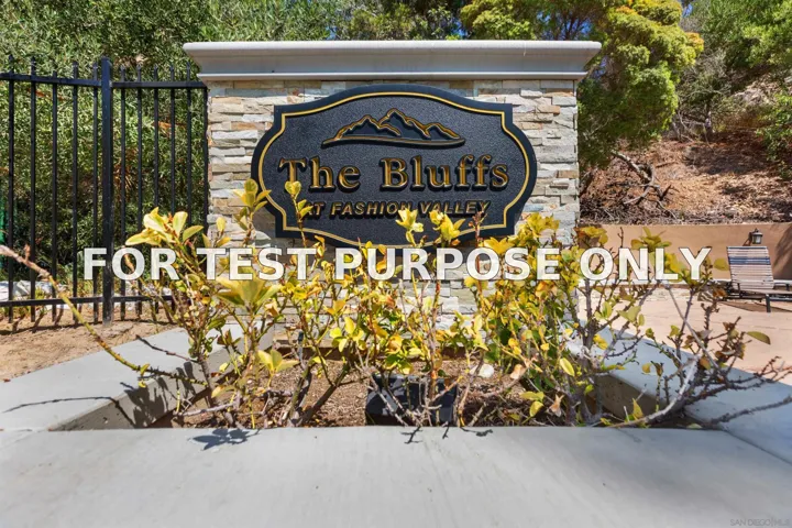 Demo/Test Data 6416 Friars Rd Unit 221, San Diego, Ca 92108