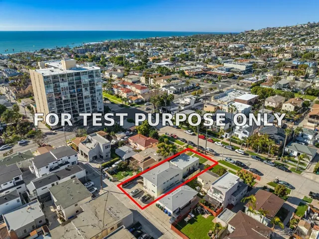 Demo/Test Data 1027-33 Wilbur Ave, San Diego, Ca 92109