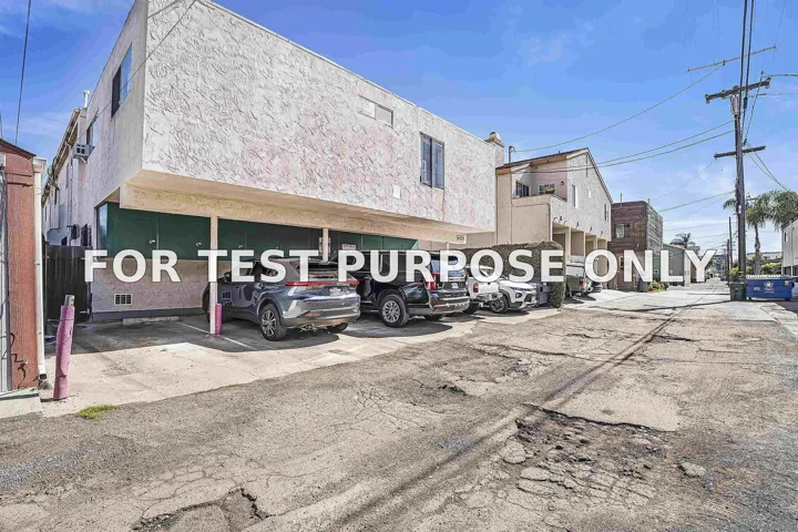 Demo/Test Data 4522 Oregon St, San Diego, Ca 92116