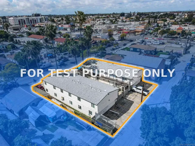 Demo/Test Data 3845 Chamoune Ave, San Diego, Ca 92105