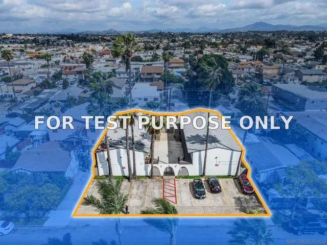 Demo/Test Data 3845 Chamoune Ave, San Diego, Ca 92105