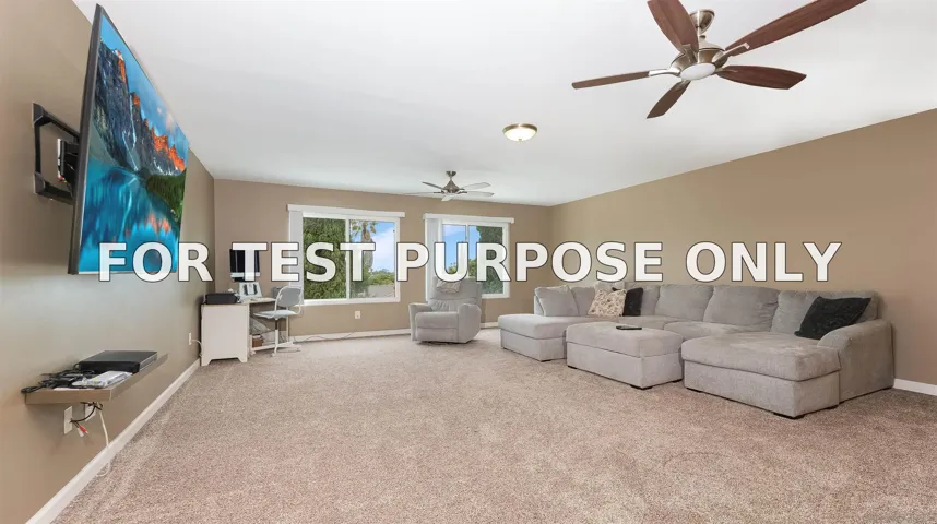 Demo/Test Data 5676 Chateau Dr, San Diego, Ca 92117