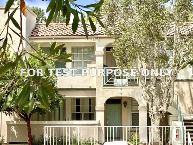Demo/Test Data 3622 Bernwood Pl Unit 54, San Diego, Ca 92130