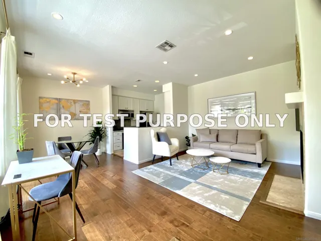 Demo/Test Data 3622 Bernwood Pl Unit 54, San Diego, Ca 92130