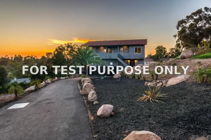 Demo/Test Data 9456-58 El Granito Ave, La Mesa, Ca 91941