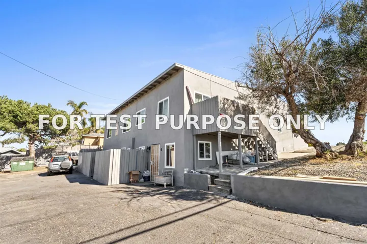 Demo/Test Data 901 Hillcrest Pl, Oceanside, Ca 92058