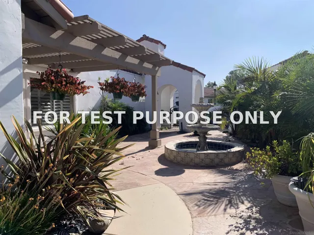 Demo/Test Data 5062 Mycenae Way, Oceanside, Ca 92056