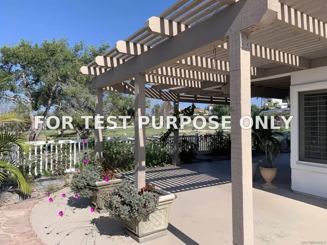 Demo/Test Data 5062 Mycenae Way, Oceanside, Ca 92056