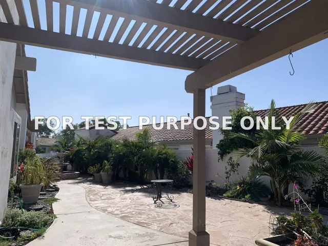 Demo/Test Data 5062 Mycenae Way, Oceanside, Ca 92056
