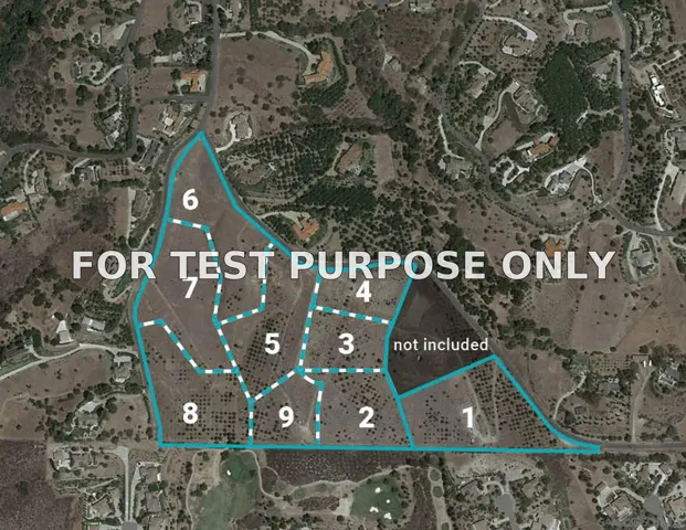 Demo/Test Data 0000 Dos Lomas 6 Unit 6, Bonsall, Ca 92003