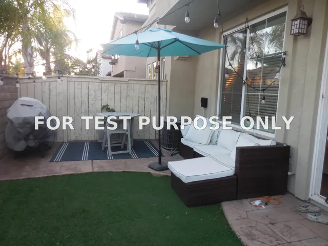 Demo/Test Data 2128 Cantata Drive Unit 38, Chula Vista, Ca 91914