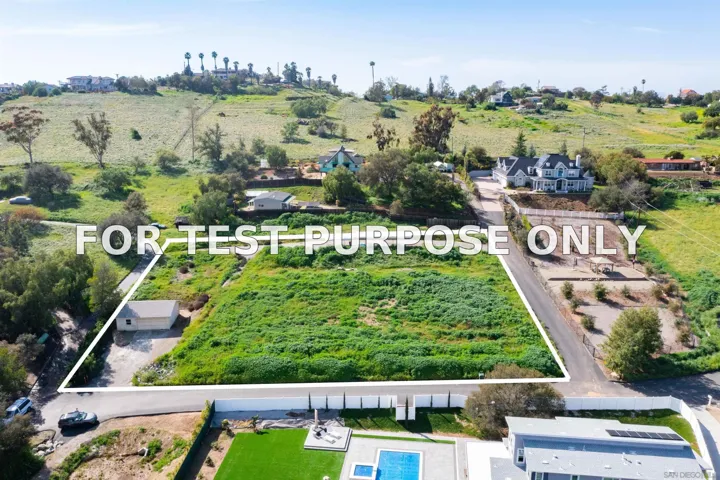 Demo/Test Data 2260 Buena Creek Rd Unit ., Vista, Ca 92084
