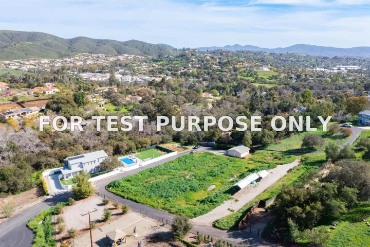 Demo/Test Data 2260 Buena Creek Rd Unit ., Vista, Ca 92084