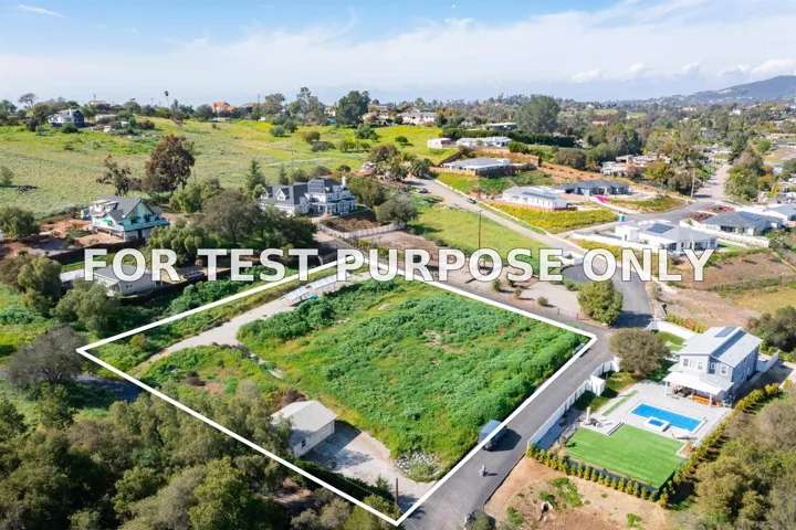 Demo/Test Data 2260 Buena Creek Rd Unit ., Vista, Ca 92084