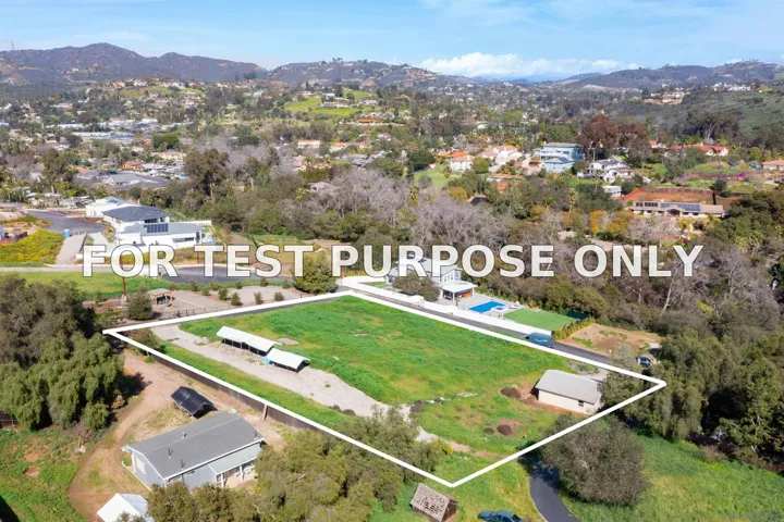 Demo/Test Data 2260 Buena Creek Rd Unit ., Vista, Ca 92084