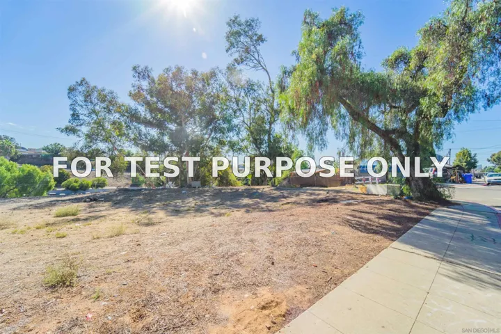 Demo/Test Data 0000 Tompkins St Unit 1-4, San Diego, Ca 92102
