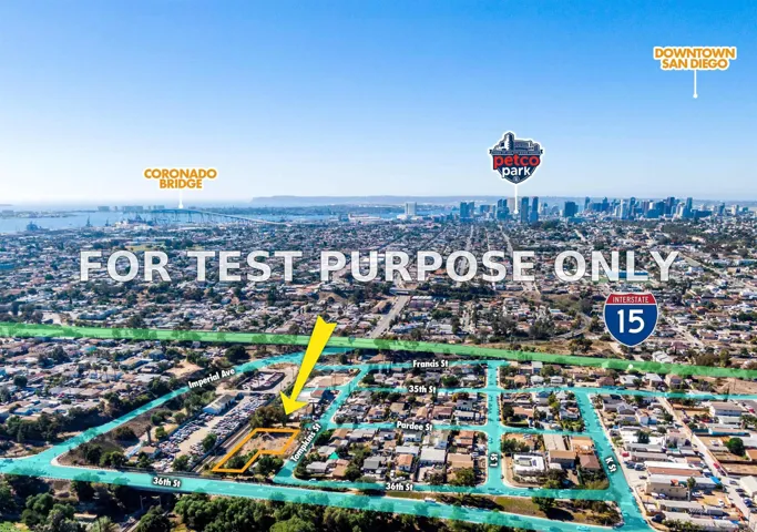 Demo/Test Data 0000 Tompkins St Unit 1-4, San Diego, Ca 92102