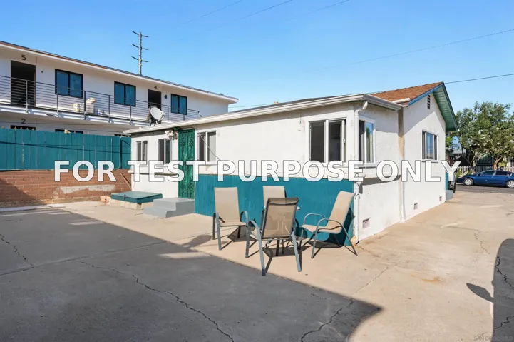 Demo/Test Data 3344-3348.5 32nd St, San Diego, Ca 92104