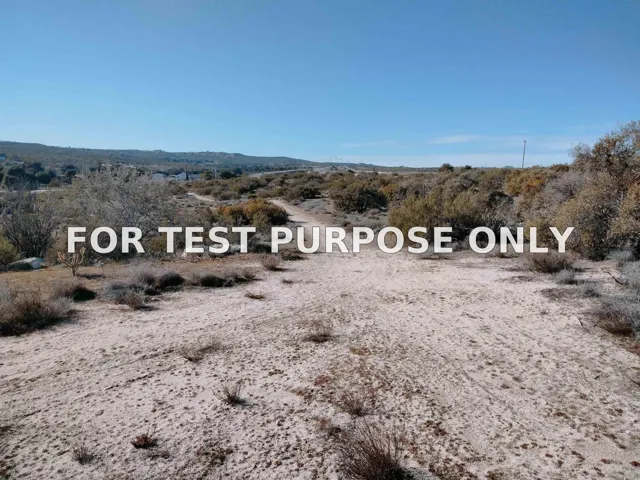 Demo/Test Data 40135 Ribbonwood Rd Unit 0, Boulevard, Ca 91905