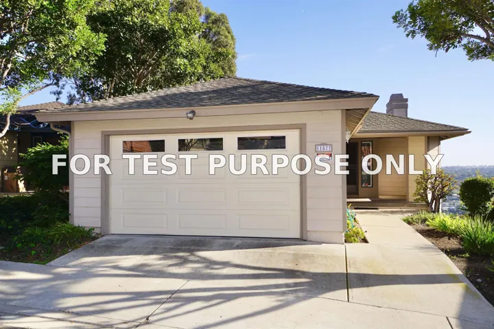 Demo/Test Data 11577 Madera Rosa Way, San Diego, Ca 92124