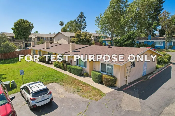 Demo/Test Data 302 E Fallbrook St, Fallbrook, Ca 92028