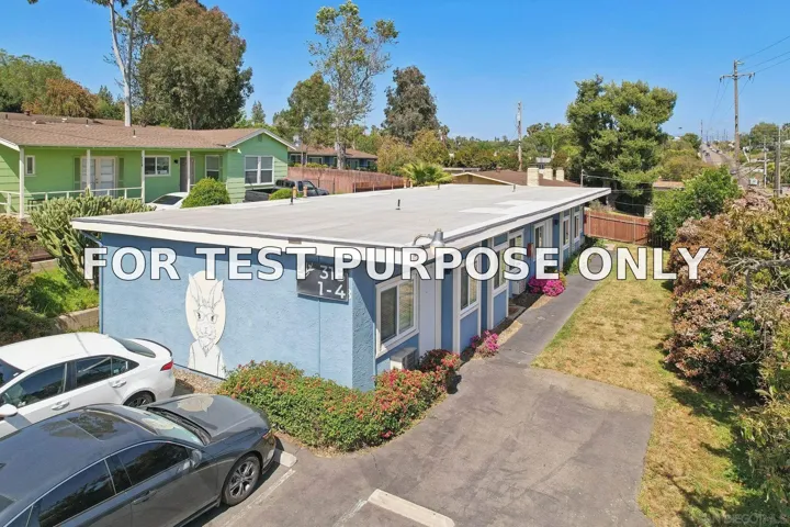 Demo/Test Data 302 E Fallbrook St, Fallbrook, Ca 92028