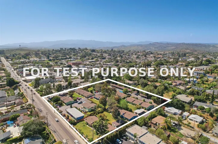 Demo/Test Data 302 E Fallbrook St, Fallbrook, Ca 92028