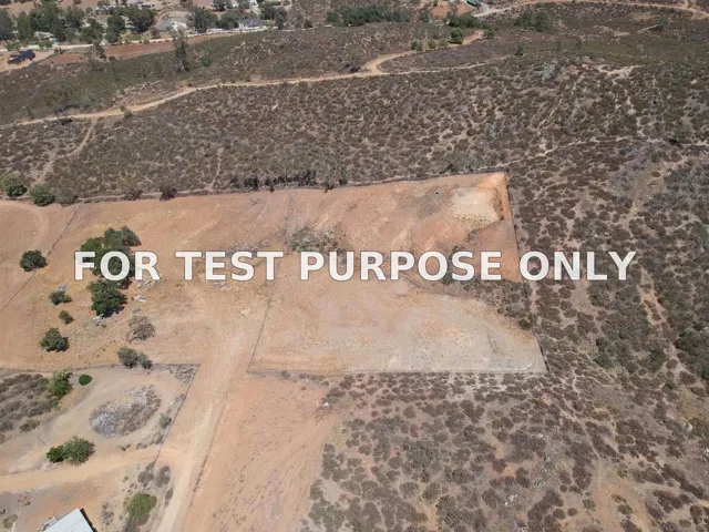 Demo/Test Data 0 Elroy Rd Unit 0, Menifee, Ca 92584