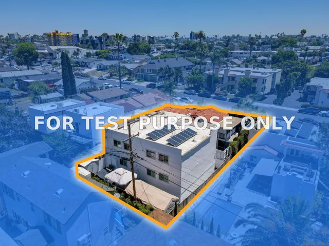 Demo/Test Data 3736 Mississippi St, San Diego, Ca 92104