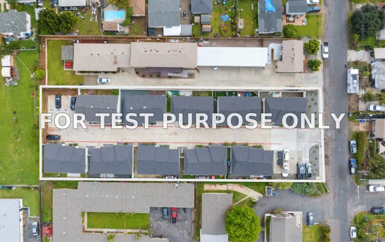 Demo/Test Data 6752-6770 Solita Avenue, San Diego, Ca 92115