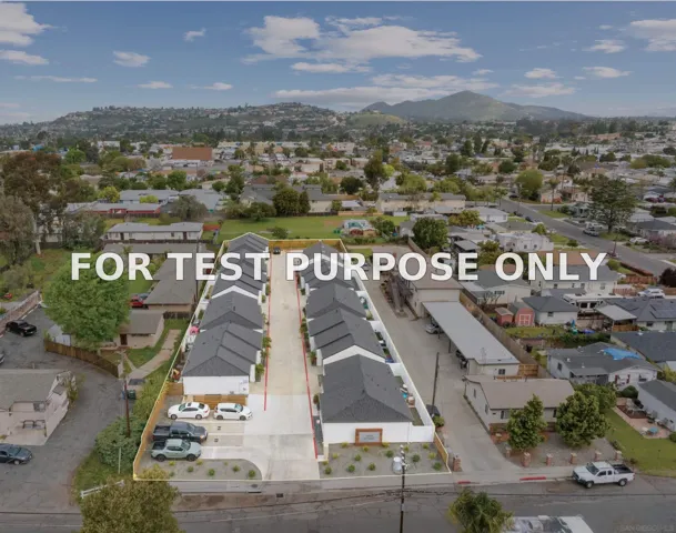 Demo/Test Data 6752-6770 Solita Avenue, San Diego, Ca 92115
