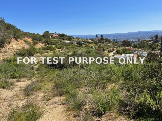 Demo/Test Data 000 Coronado Hills Drive Unit 15, San Marcos, Ca 92078
