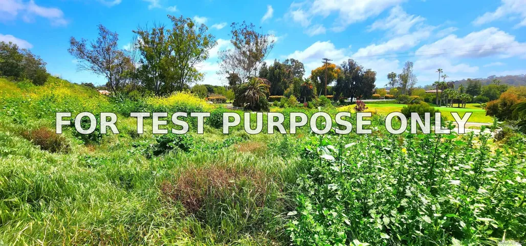 Demo/Test Data 5758 Las Palomas Unit 4.13, Rancho Santa Fe, Ca 92067