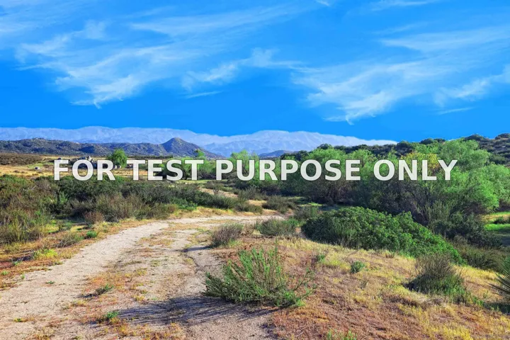 Demo/Test Data 43000 Stanley Road Unit 2000, Hemet, Ca 92544